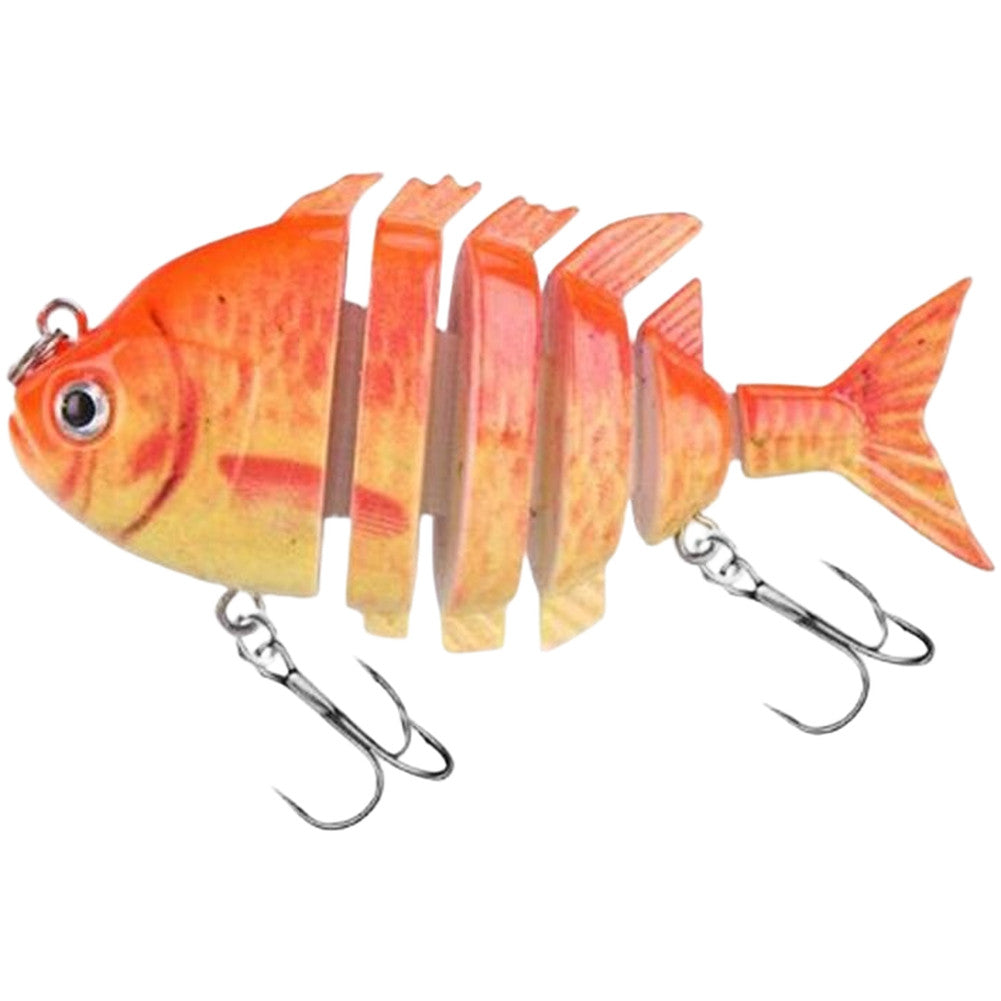 6-Section Lure S-shaped Action