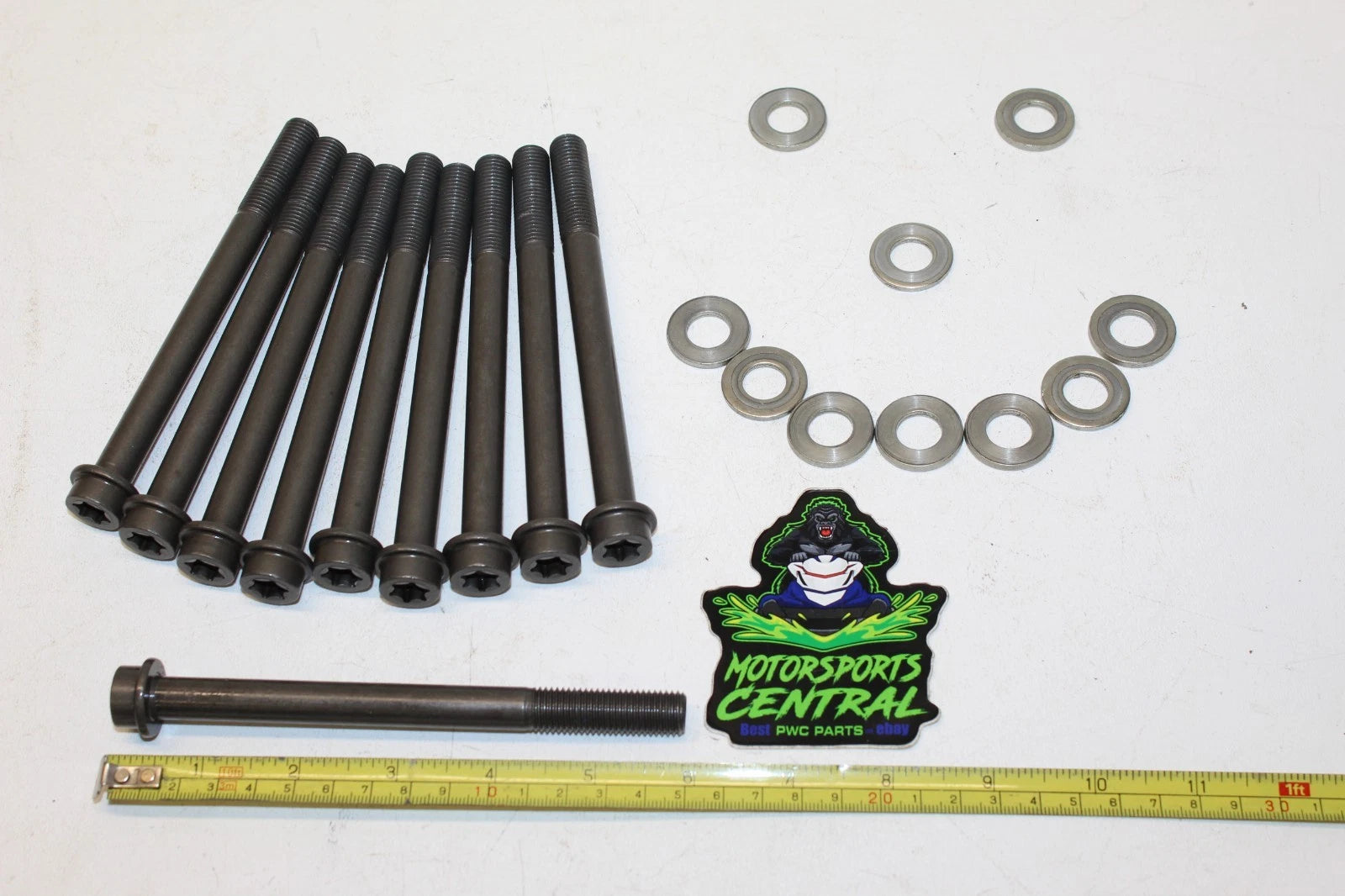 Yamaha Fx Sho Fzr Vxr Vxs 1.8l 1800 Oem Cylinder Head Bolt Set