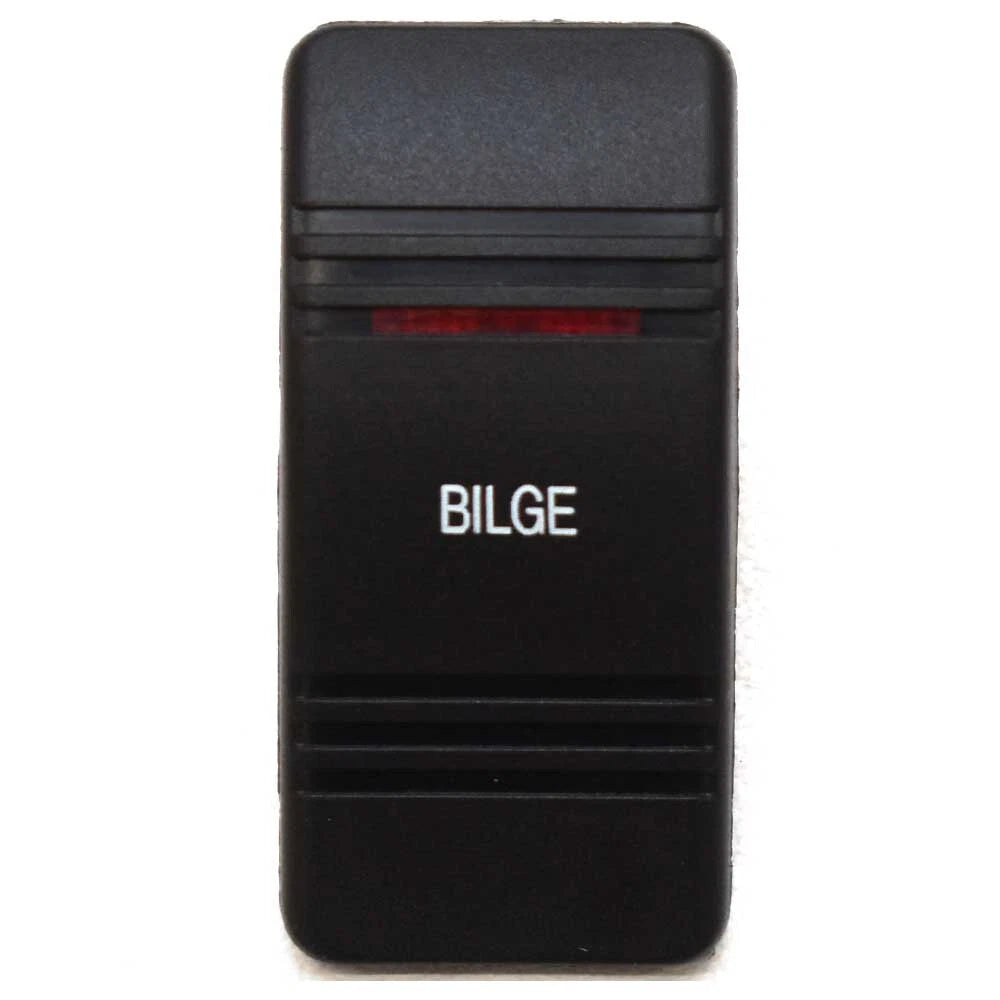Carling Boat Rocker Switch Cover 164728 | Bilge Black Actuator