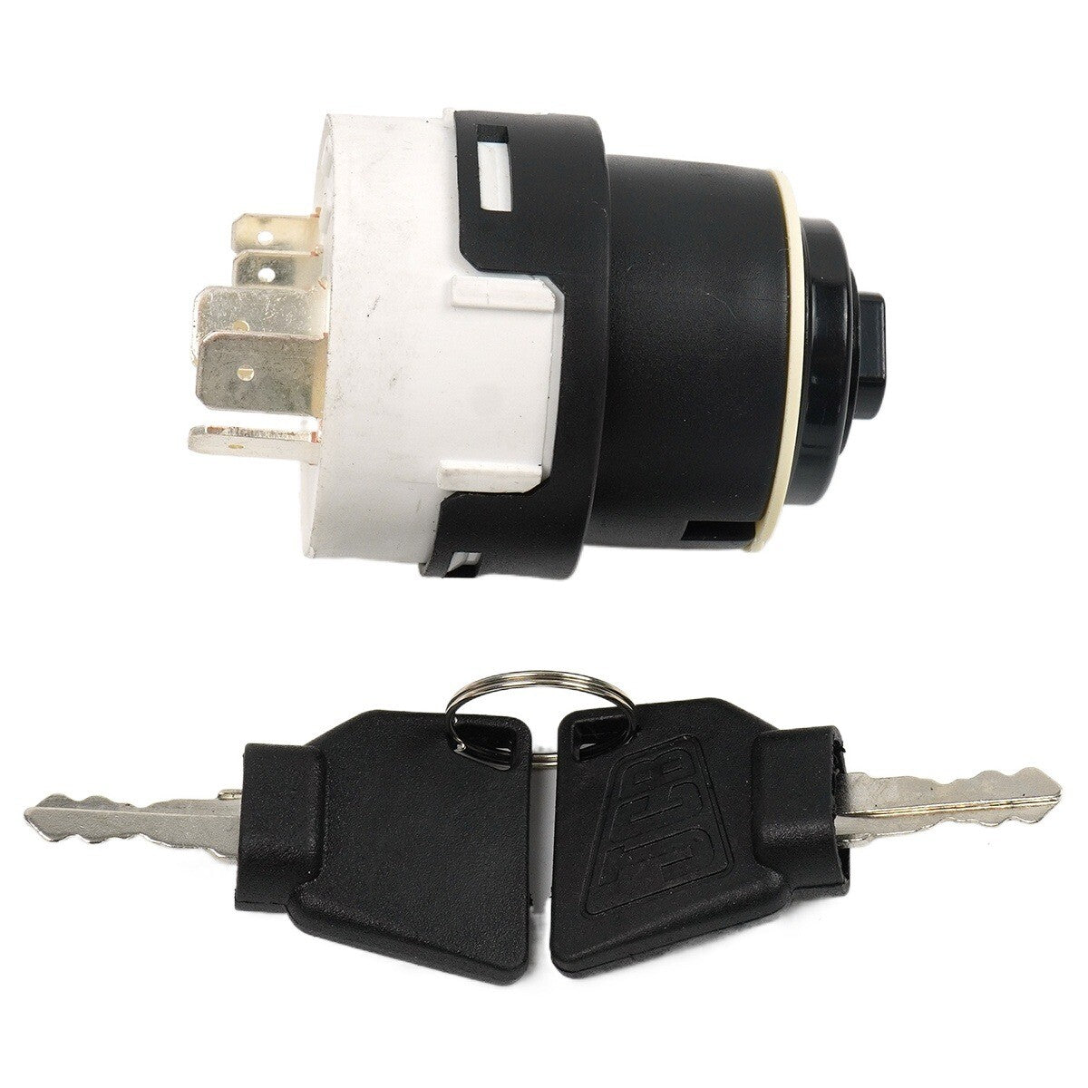 Ignition Switch W/2 Keys 85804674 For New Holland Lb75 Lb115 675e