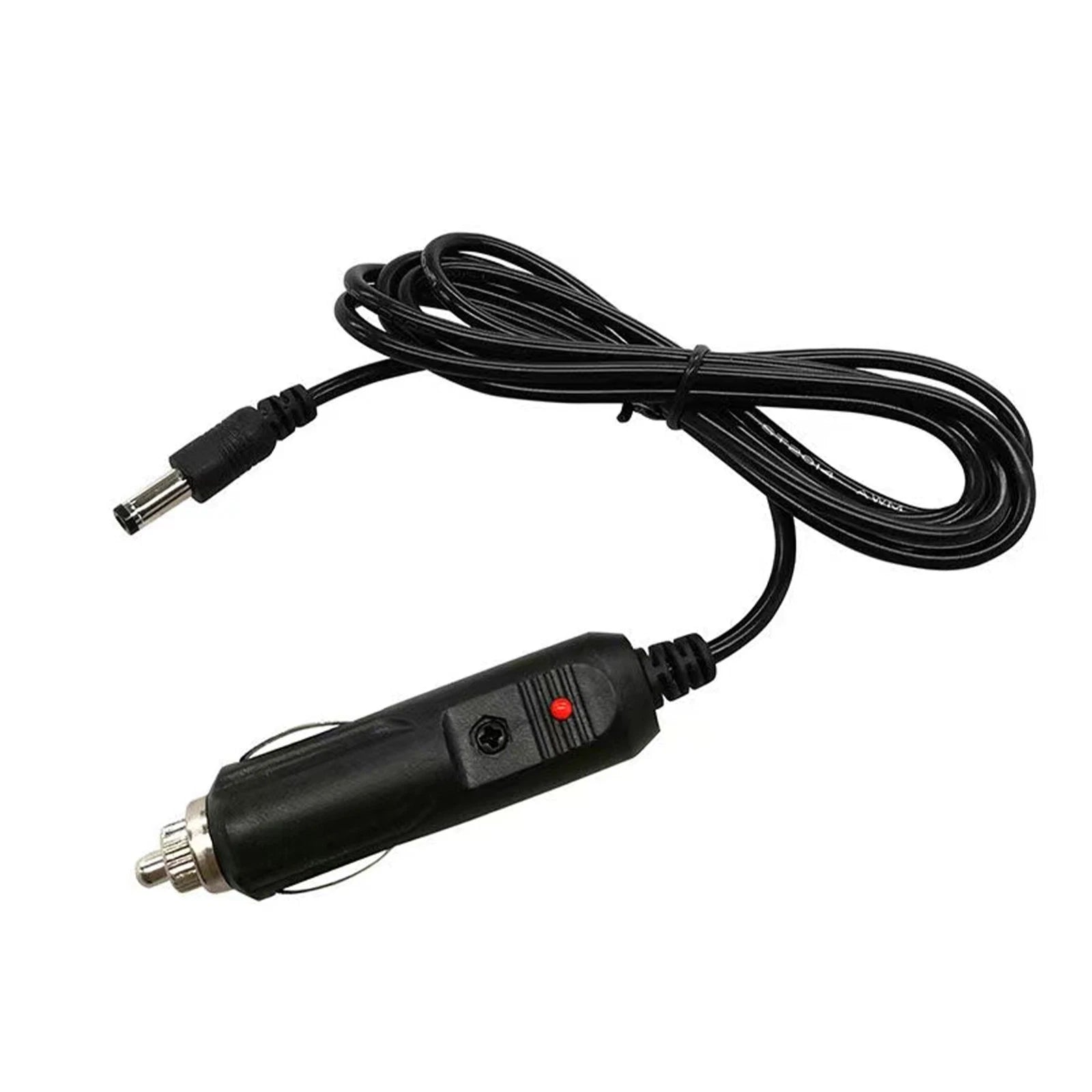 1.2 M 12V Dc Car Charger Power Suppy Cable Cigarette Lighter Plug