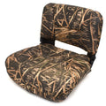 G3 Boat Folding Fishing Seat | Low Back Shadow Grass Camo