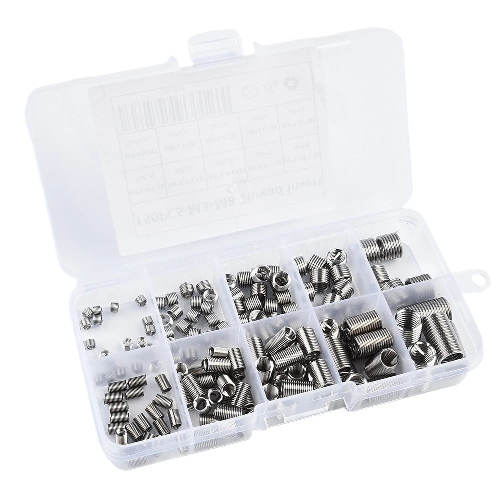 Brand New Avoid Workpiece Loss Threaded Inserts 304 Stainless Steel