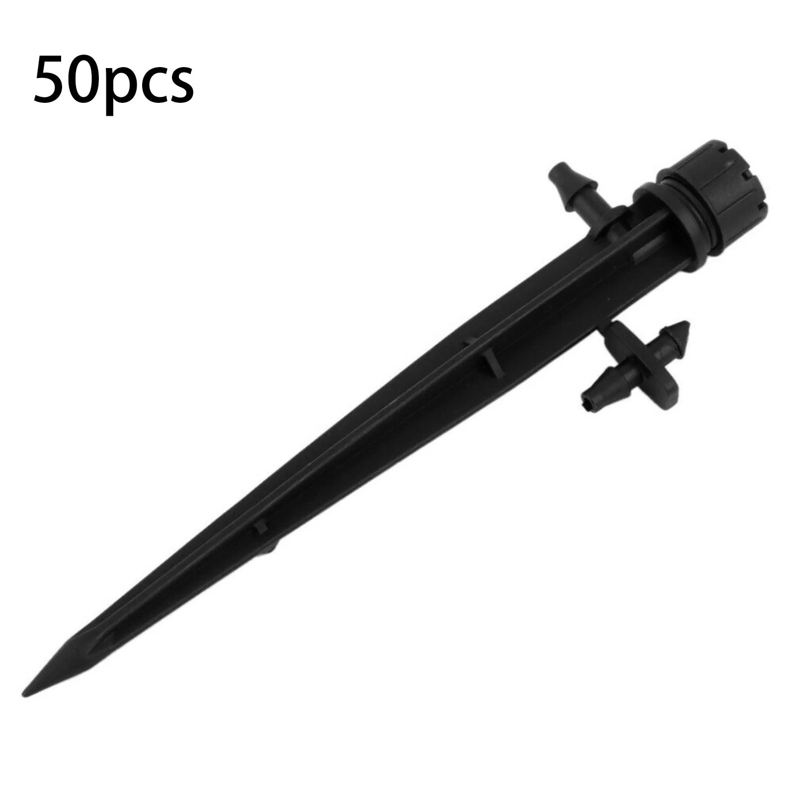 50* Adjustable Water Flow Irrigation Drippers On Stake Emitter Drip