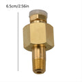 Brass Hex Nuts & Nipple With Washer Din 477/ W21.8 Carbon Dioxide