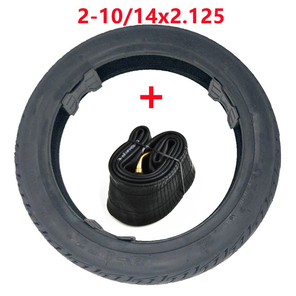 Inner Tube Tire with Bent Valve