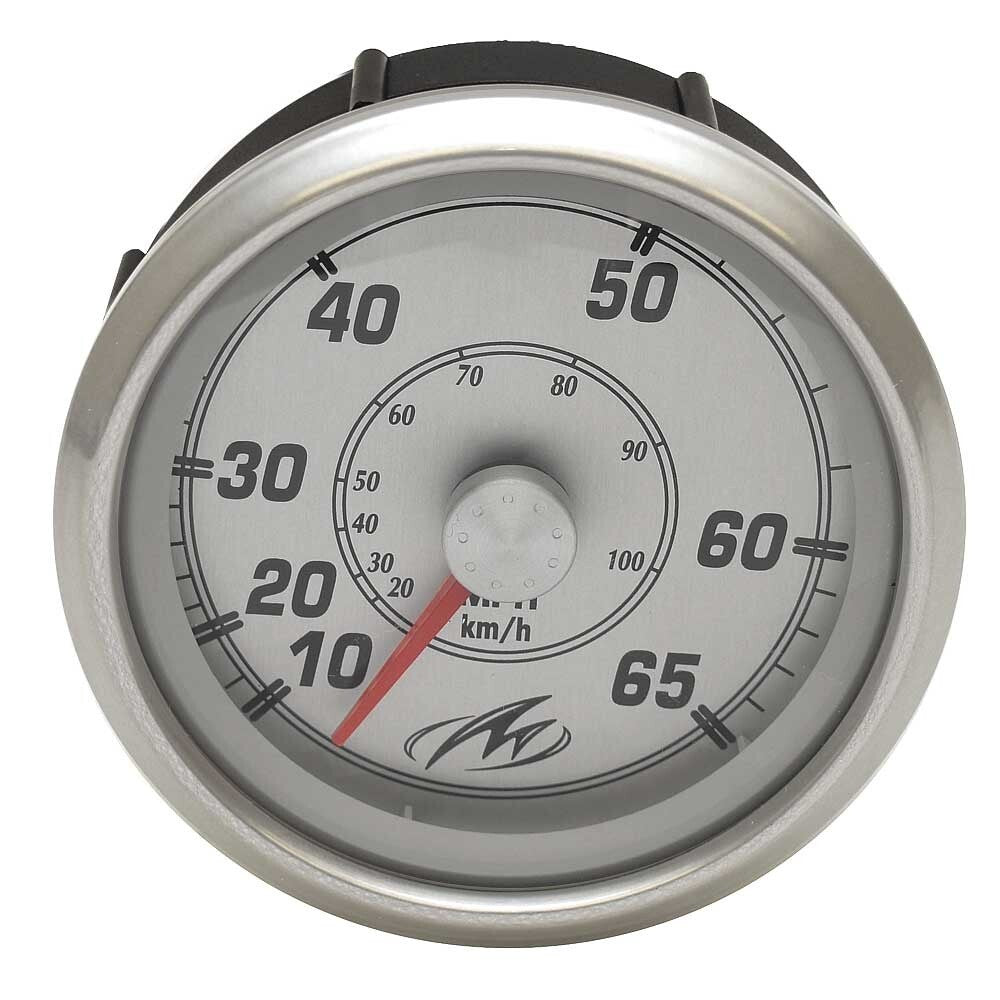 Monterey Boat Speedometer Gauge SE9830A | Faria 3 1/4 Inch SilverOpens