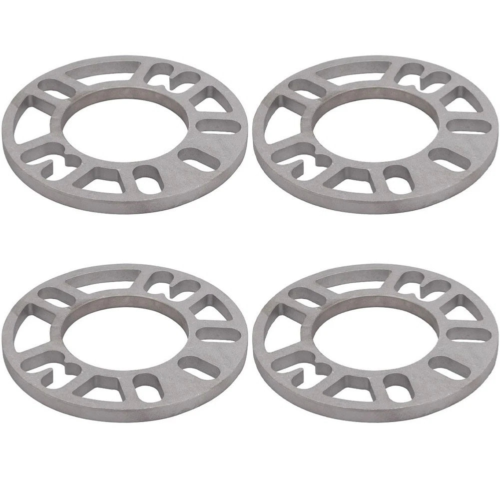 4pcs 10mm Alloy Aluminum Wheel Spacers For Cars With 4 Or 5 Stud