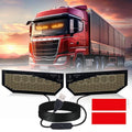 Car Decoration Light Dynamic Led Devil Eye Screen With Usb Power For
