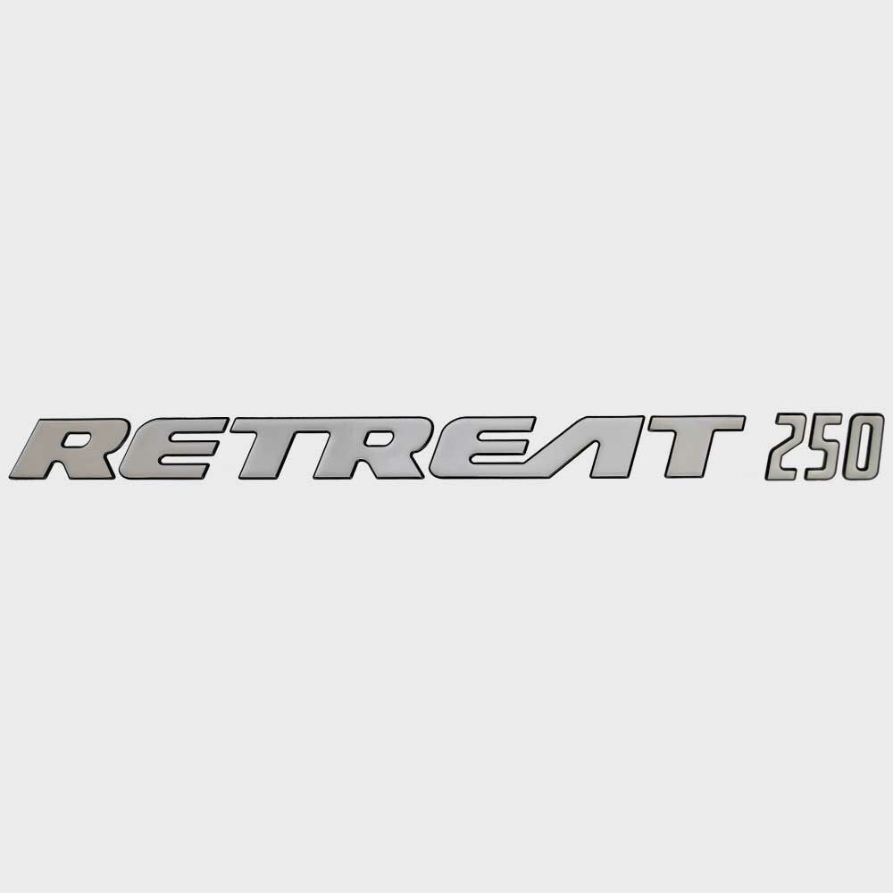 Raised Emblem Decal Lowe Boats Retreat 250 by Lowe