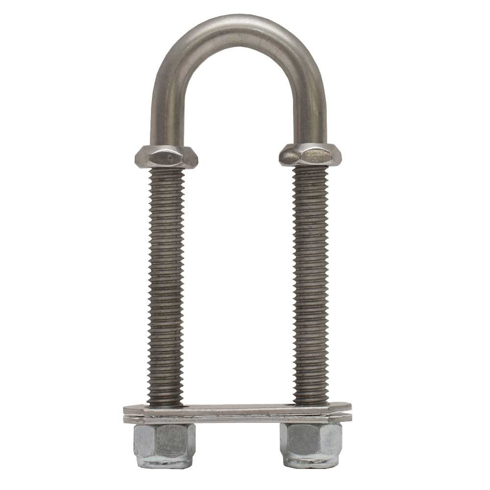 Bow Eye Boat U Bolt 3/8-16 Stainless Steel