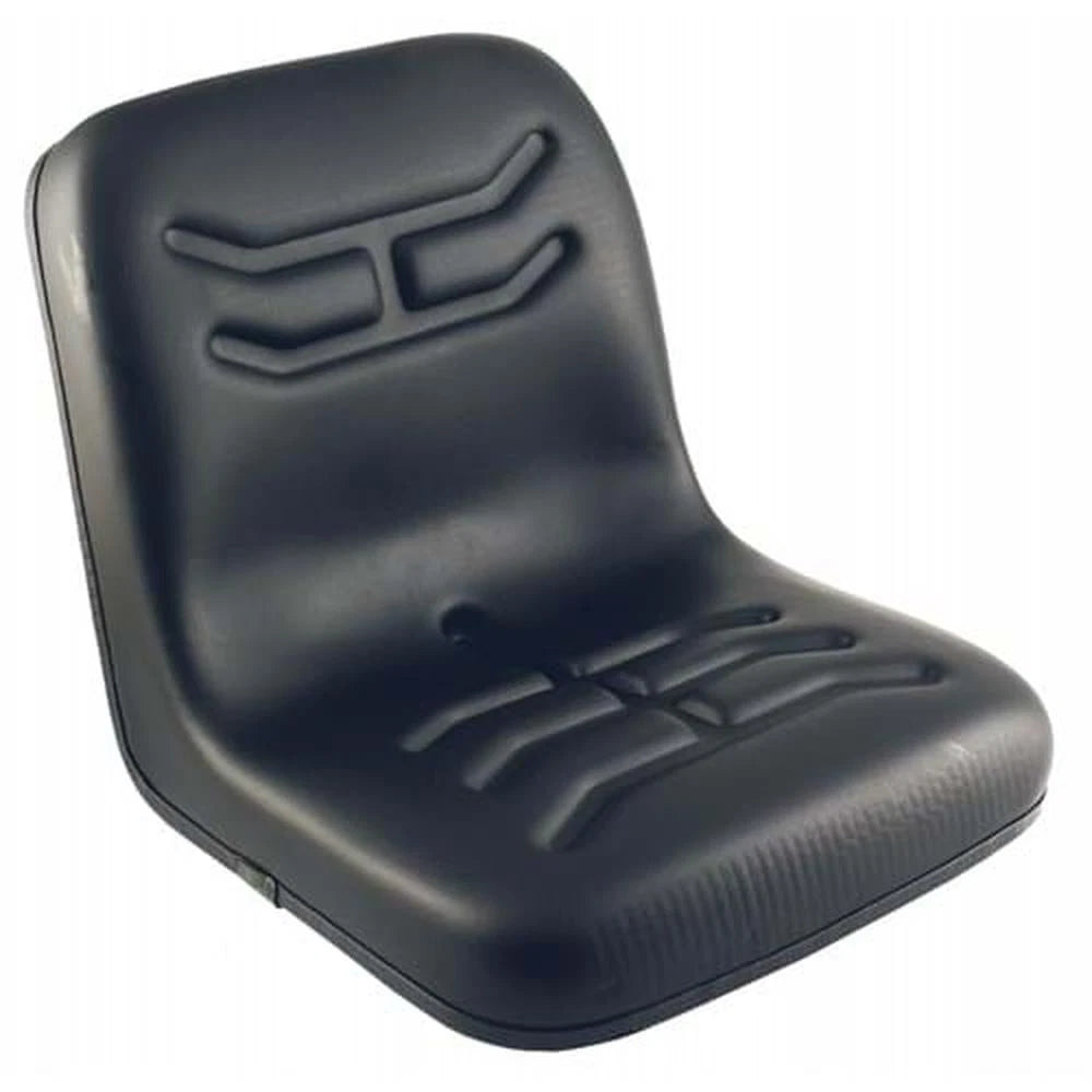 S830812 Bucket Seat, Black Vinyl Fits Deutz