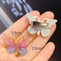 Trendy 3D Butterfly Hair Clips