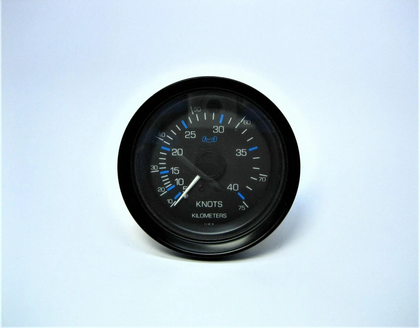Medallion ~New Old Stock~ 3-3/4" Black Face / Bezel 0-40 Knots