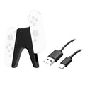 V Shaped Charging Grip With Type-c Port Usb Charger For Nintendo