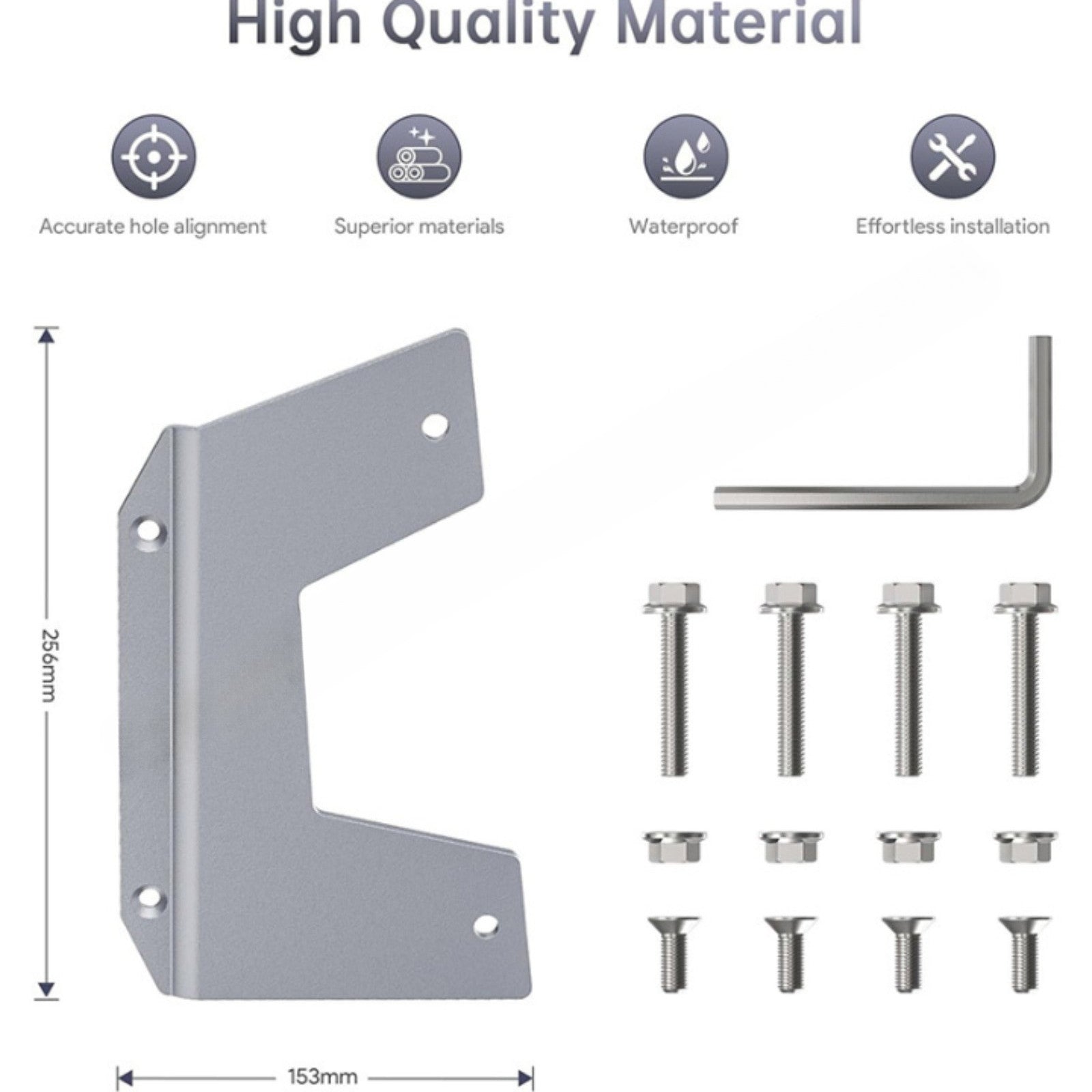 Performance Roof Mount Bracket Kit for Starlink Gen3 by Unbranded