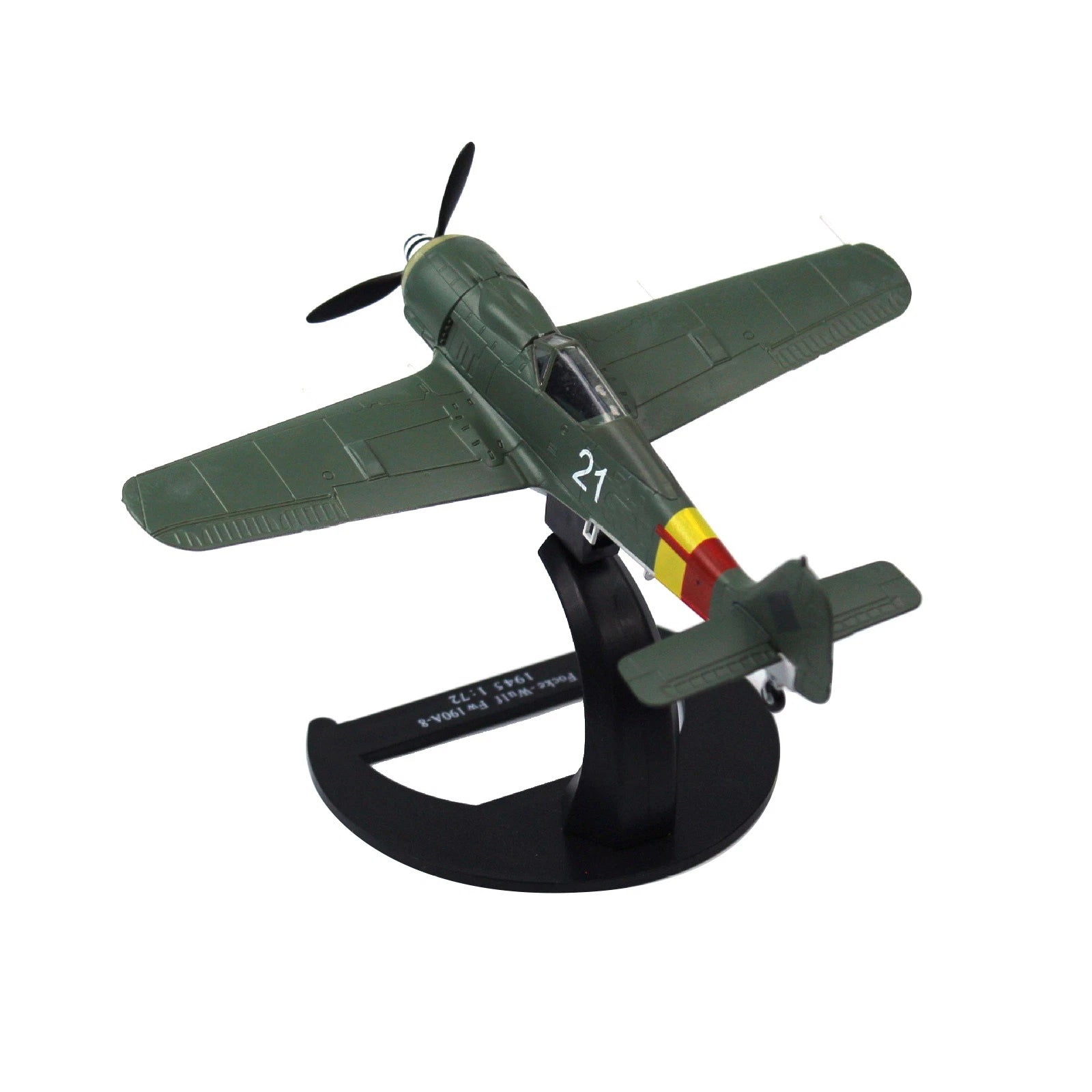 1/72 Scale Fw-190 Fighter Diecast Model Alloy Metal German Warbird
