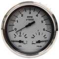 Faria Boat Multifunction Gauge GTC037D | Tach Oil Trim by Faria