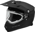 Fly Racing Trekker Cw Solid Snow Helmet X-small Matte Black 73-31366xs