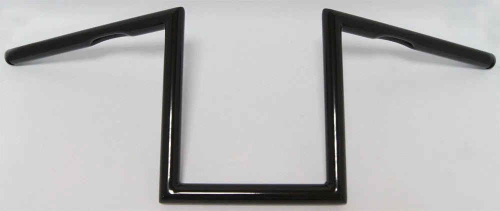 Harddrive 1" Z Bar Dimpled Handlebars For Harley Dyna & Road King
