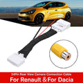 Adapter Adapter Cable Wire Fit Camera Car Rear For Dacia Plastic