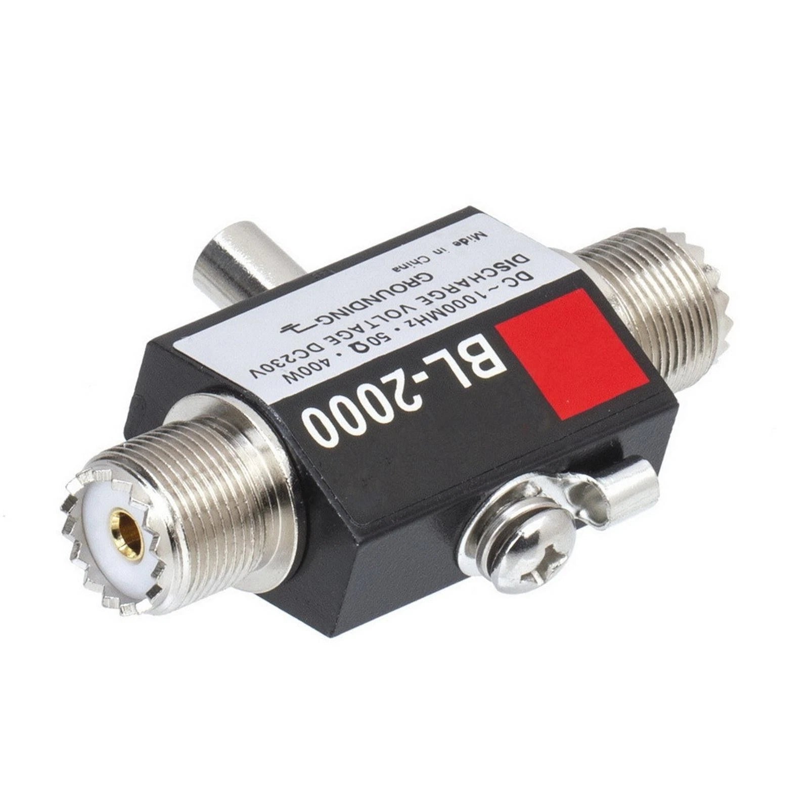 Bl-2000 Coaxial Thunder Arrestor Surge Protector Pl259 Female To