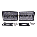 2x Led Headlight Al75338 For John Deere 5105 5210 5510 6010 6205 6310