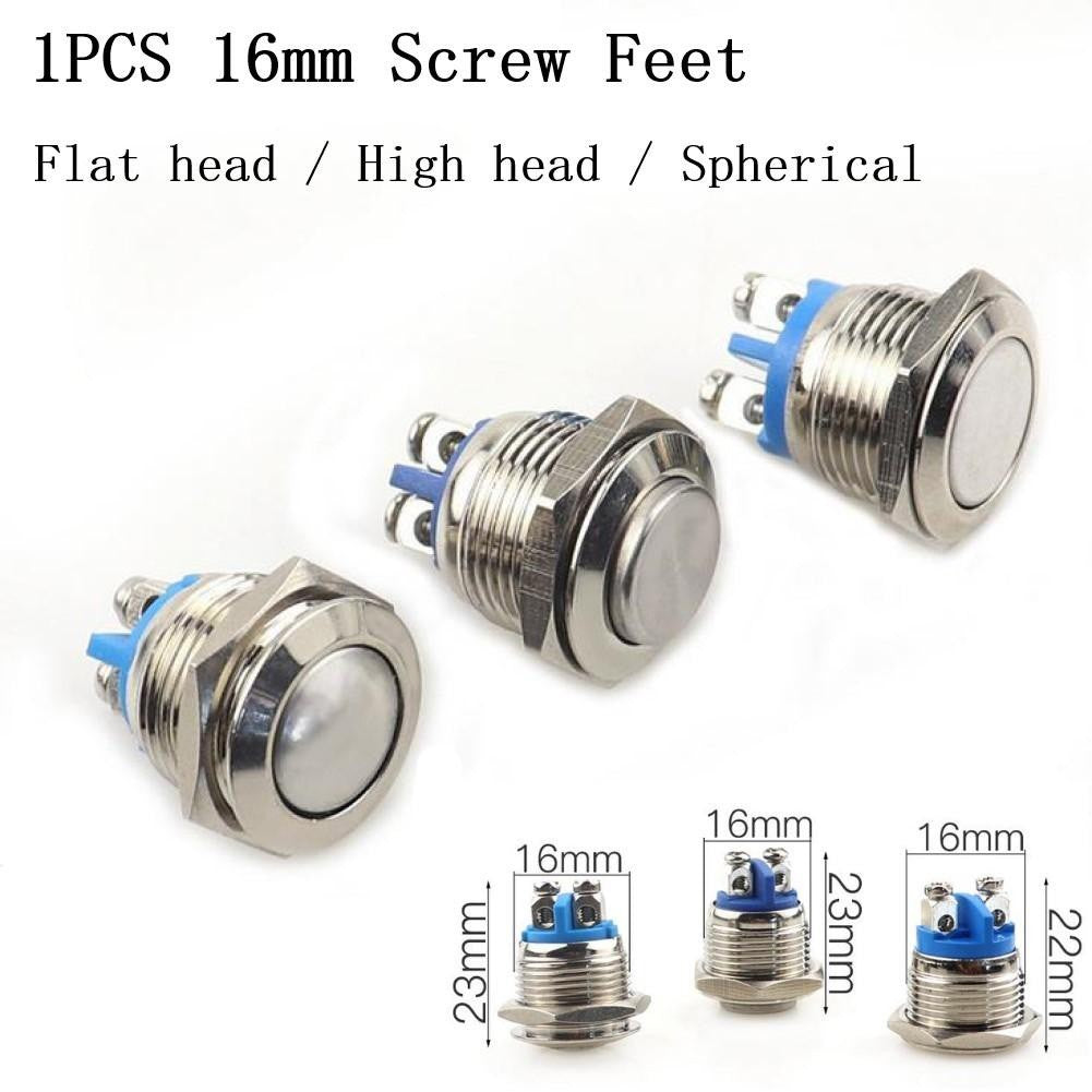 Push Button Power Switch 16mm