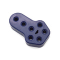 For Exhaust Pipe Mount Hanger Rubber 7 Hole 11mm Diameter Shock