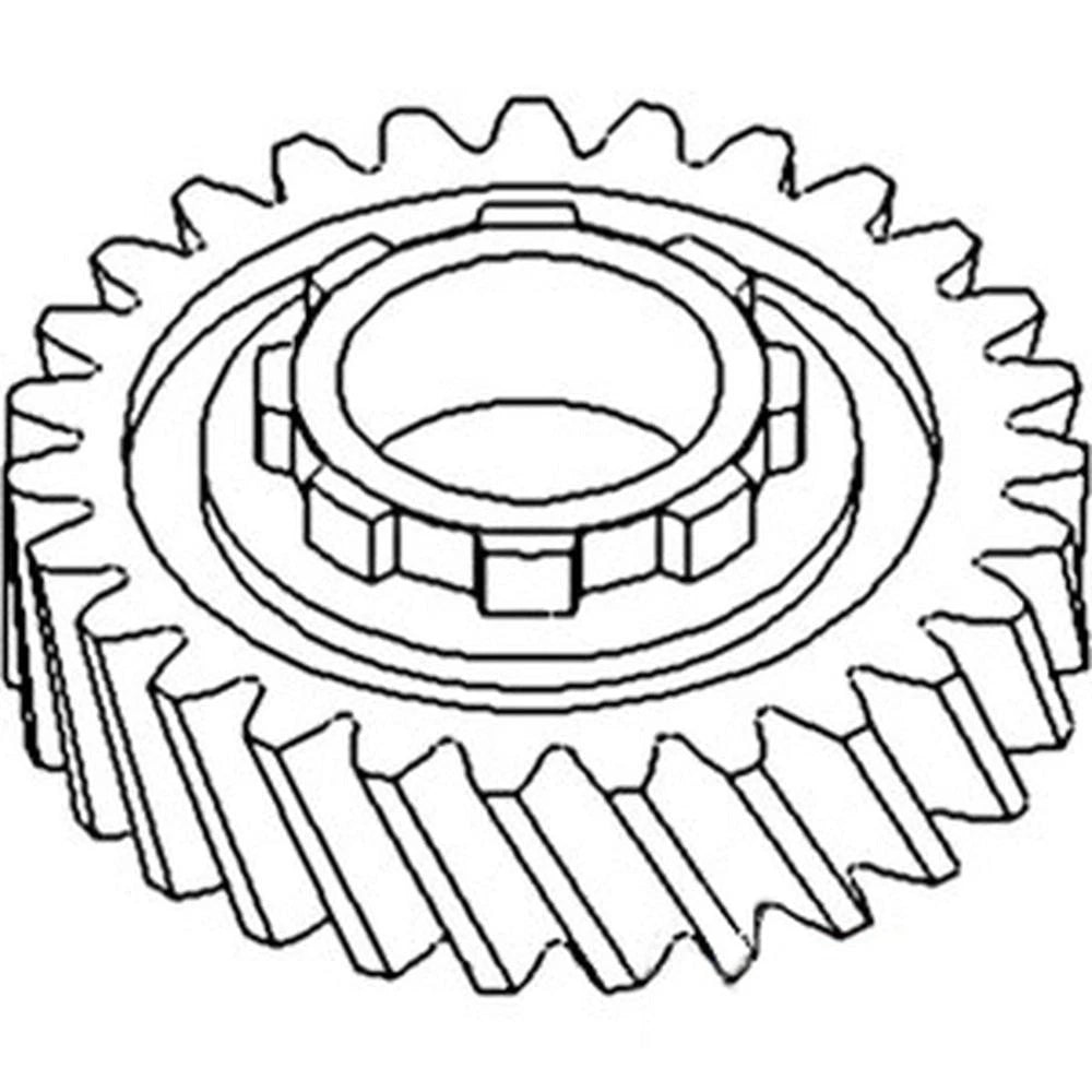 Gear 70240940 Fits Case 170 175 D17