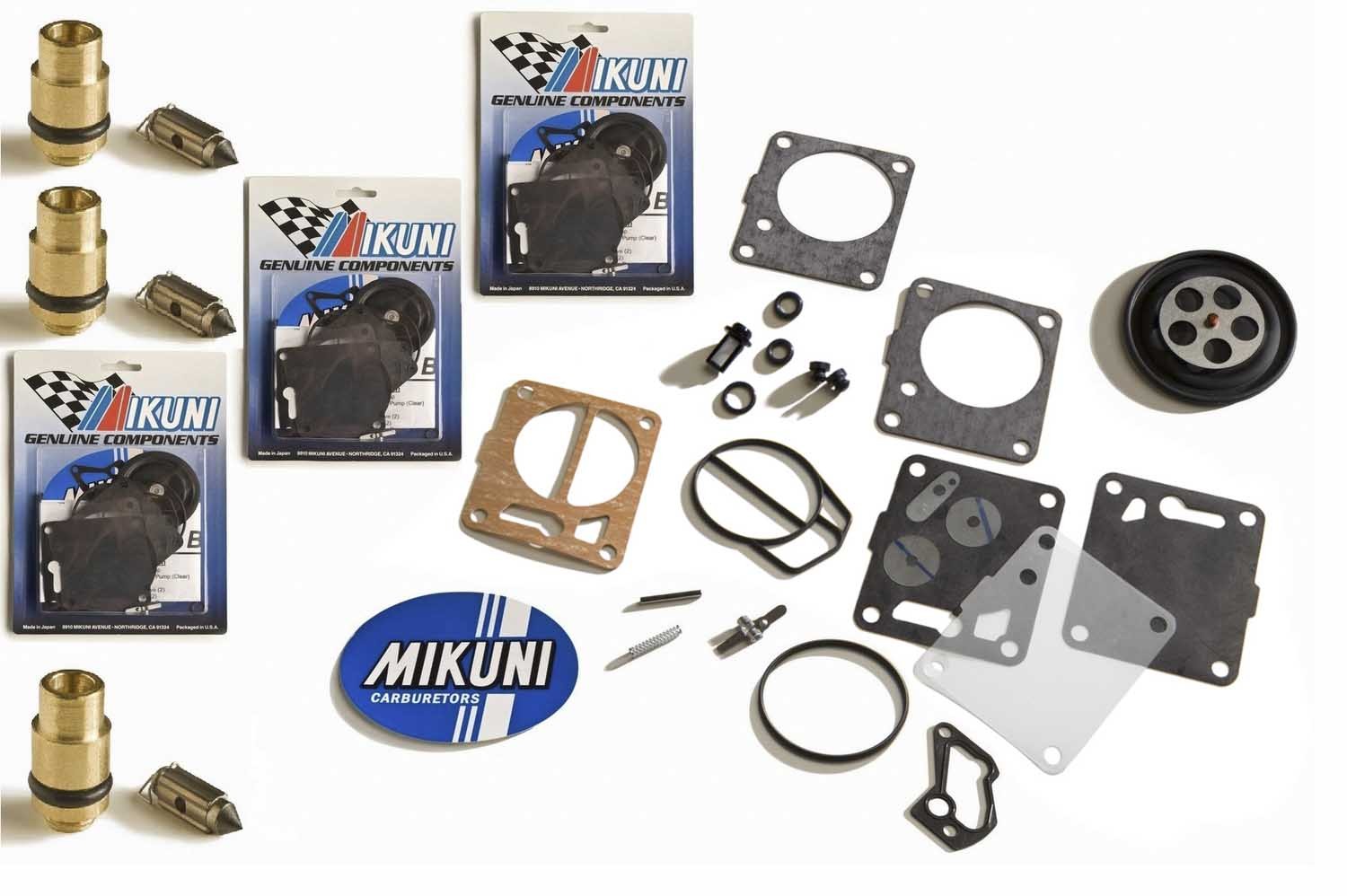 Yamaha GP 1200R Mikuni Triple Carb Rebuild Kit by Yamaha