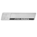 MasterCraft Boat Raised Decal CSX Series by MasterCraft