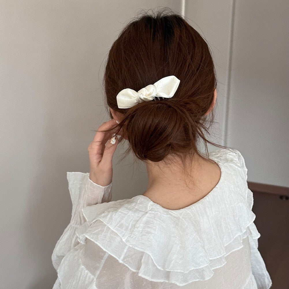Trendy Bowknot Hair Comb Accessory
