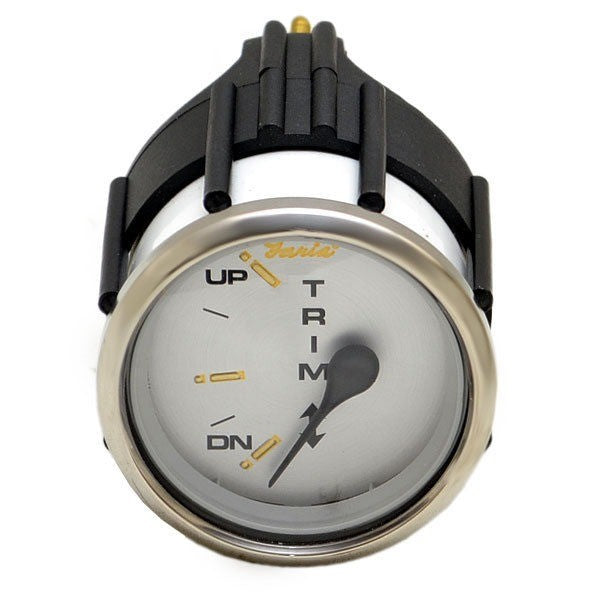Faria Boat Trim Gauge Honda Kronos Silver by Faria