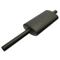 70249324 Oval Body Muffler Fits Allis Chalmers Tractors 170 175 34"