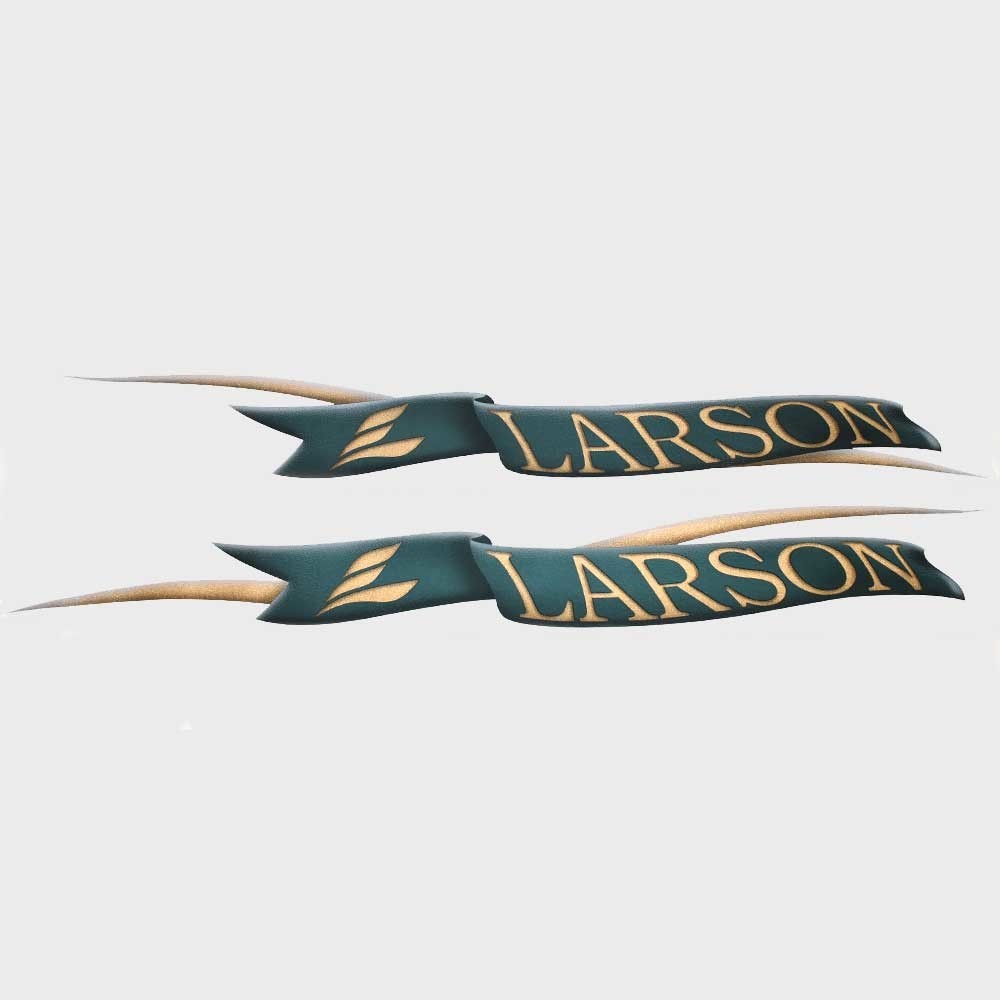 Larson Boat Graphic Decals Green Bronze by Larson