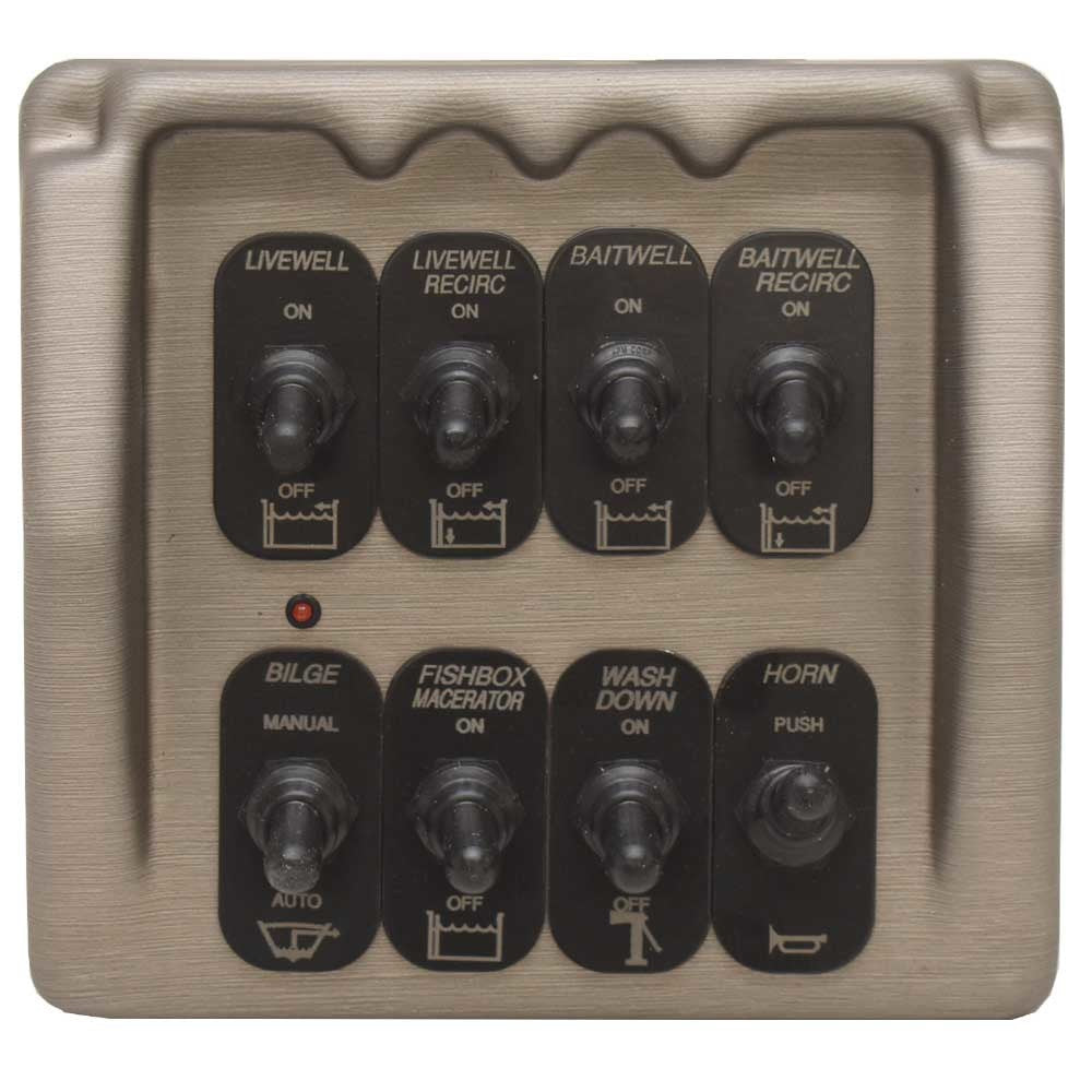 Ranger Boat Toggle Switch Panel 210 Reata Metallic Taupe Plastic by Ranger