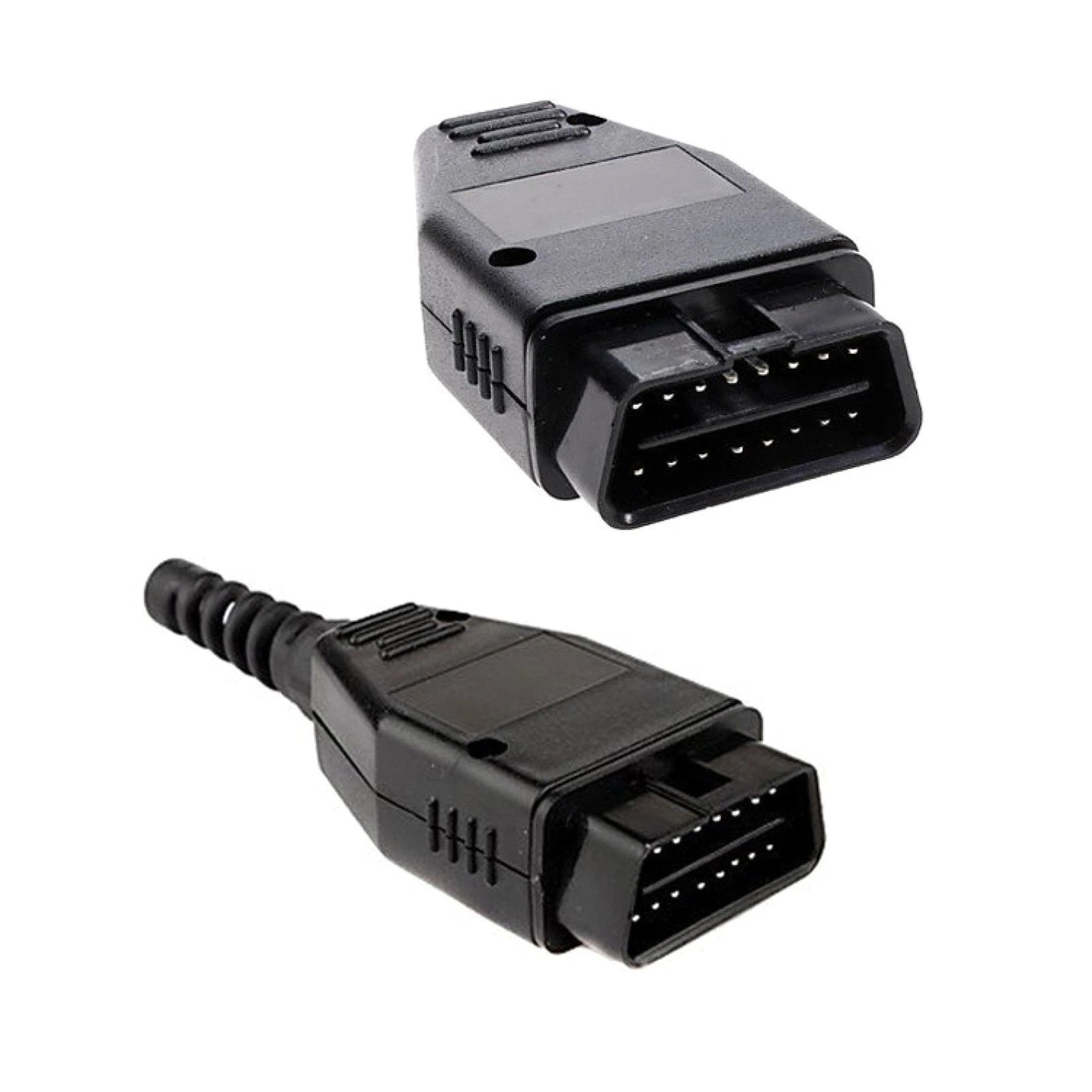 Obd2 Obd-ii 16-pin Connector Connection Male Obd Shell
