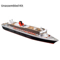 1/400 Queen Mary Ii Cruise Liner Ship 3d Paper Model Craft Display