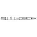 Shaft 264495m3 Fits Massey Ferguson 1859