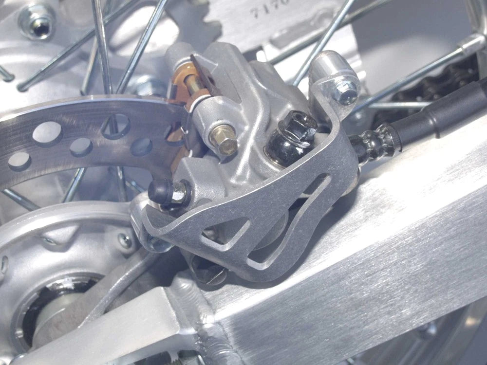 Works Aluminum Rear Caliper Guard For Yamaha Yz Models 1993-2002