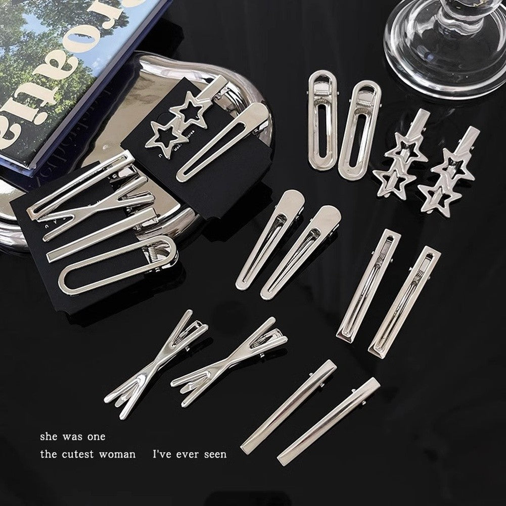 Everyday Styling Silver Hair Clips