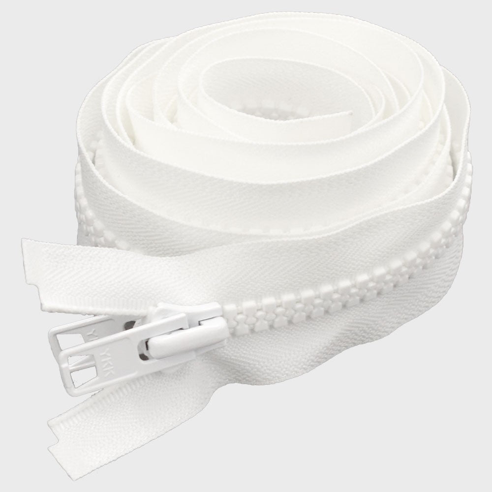 VISLON Zipper YKK No. 10 84 Inch White by YKK