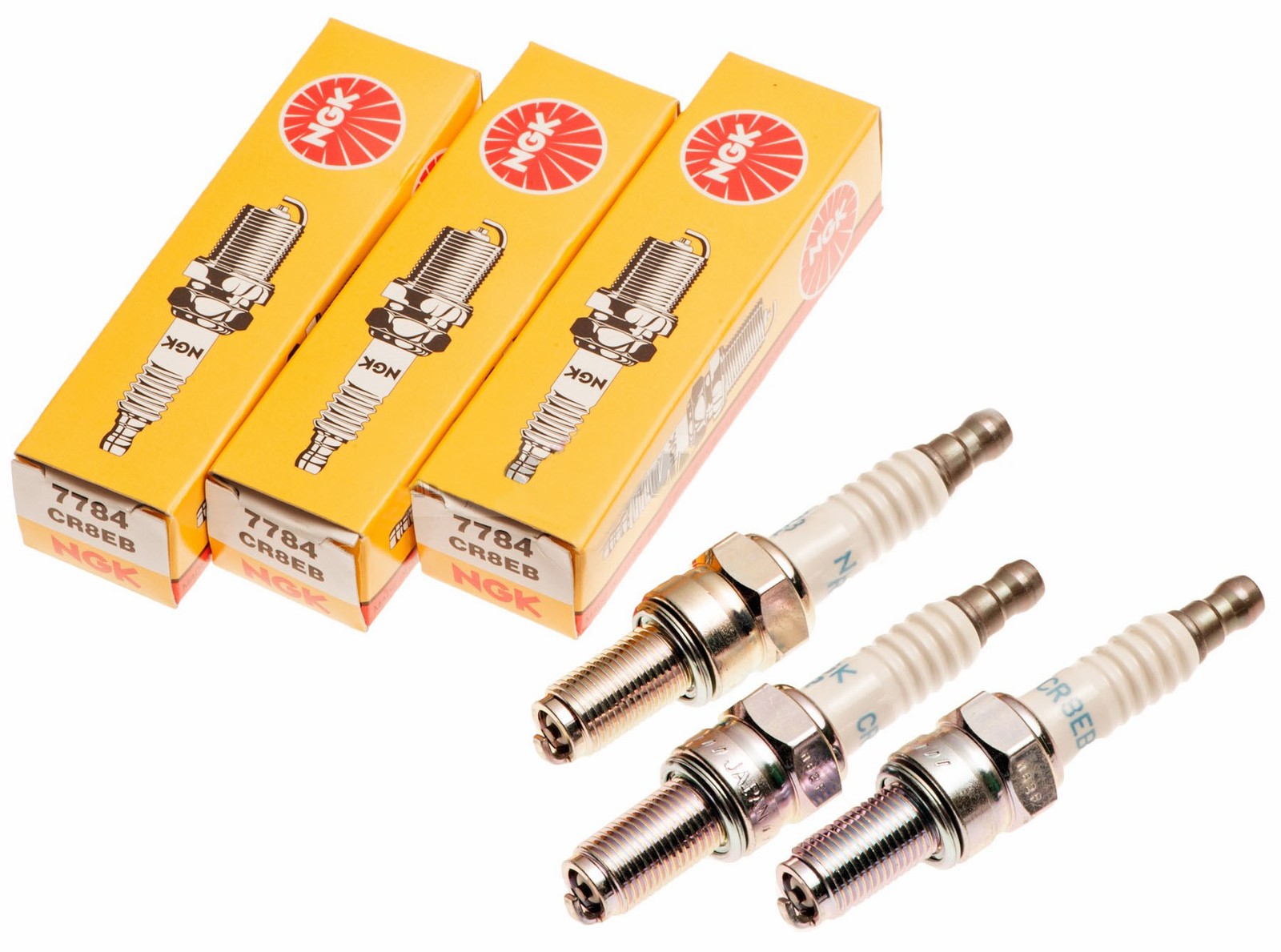 Sea Doo Spark 900 NGK Spark Plug Set All Models 7784 by Sea Doo