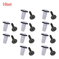 10 Sets Of Car Wheel Arch For Fender Lining Screw Grommets Clips