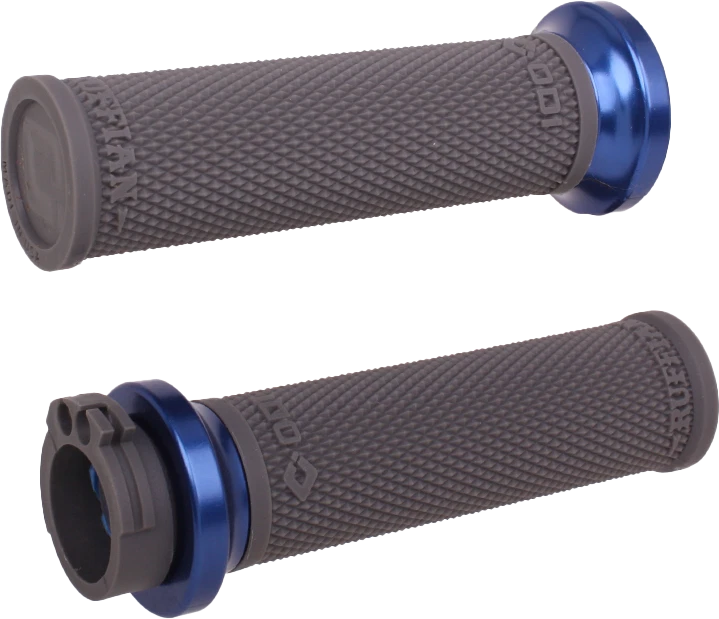 Odi Rufian Grips Cable 1 Inch V-twin Handlebars Blue/graphite
