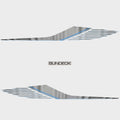 Sea Ray Boat Graphic Decals 3158603 | 220 Sundeck Gray Blue (Set of 3)
