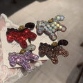 Korean Crystal Hair Clip for Ponytail Use