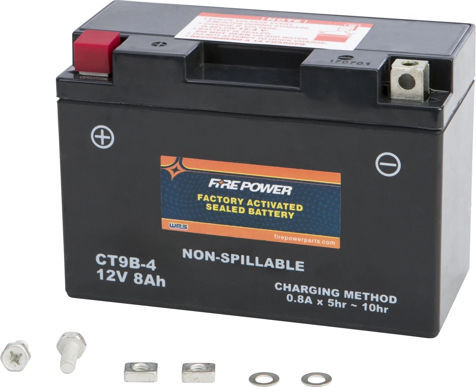 Fire Power Ct9b-4 Battery – Fits Yamaha Yp400 Majesty 2004-2013