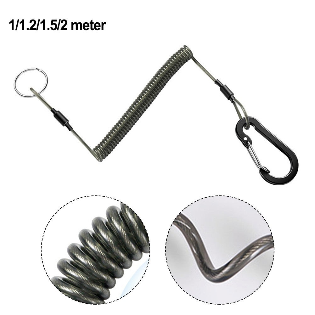 Fishing Net Holder with Steel Wire